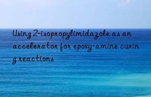 using 2-isopropylimidazole as an accelerator for epoxy-amine curing reactions
