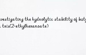 investigating the hydrolytic stability of butyltin tris(2-ethylhexanoate)