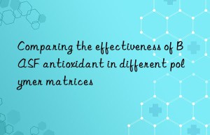 comparing the effectiveness of  antioxidant in different polymer matrices
