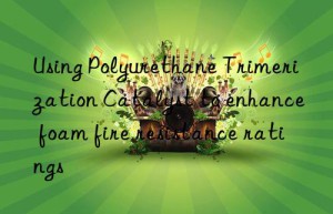 using polyurethane trimerization catalyst to enhance foam fire resistance ratings