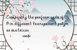 comparing the performance of uv-p in different transparent polymer matrices