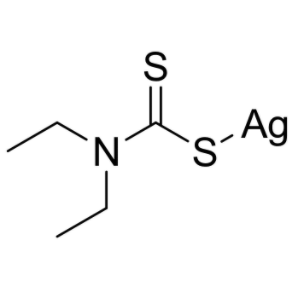 silver diethylamidodithiocarbamate (arsenic reagent)