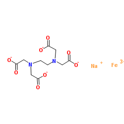 sodium iron ethylenediaminetetraacetate