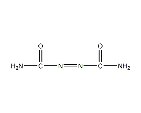 azodicarbonamide structural formula