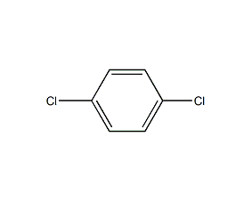 1,4-dichlorobenzene structural formula
