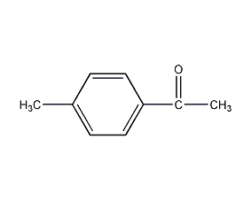 structural formula of p-methylacetophenone
