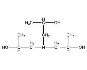 triisopropanolamine structural formula
