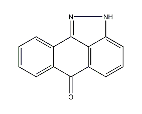 pyrazole anthrone structural formula