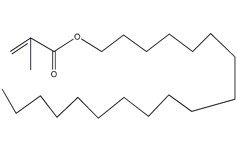 structural formula of octadecyl methacrylate