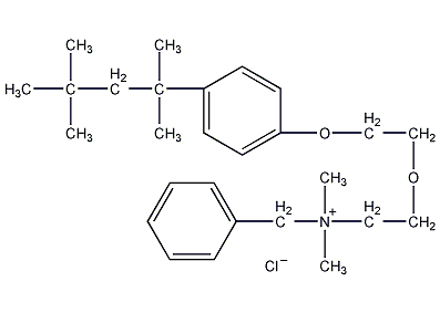 benzethonium chloride structural formula