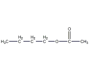 butyl acetate structural formula
