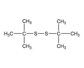 di-tert-butyl disulfide structural formula