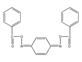 dibenzoyl-p-quinone dioxime structural formula