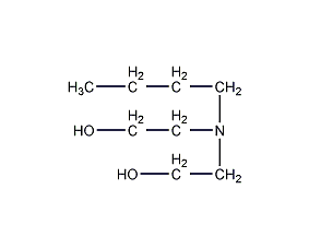 n-butyldiethanolamine structural formula