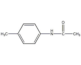n-acetyl-p-toluidine structural formula