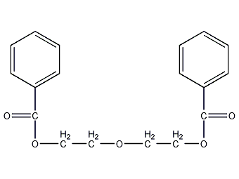 diethylene glycol dibenzoate structural formula