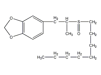 sulfoxide structural formula