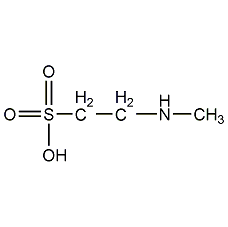 n-methyltaurine structural formula