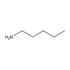pentylamine structural formula