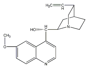 quinine structural formula
