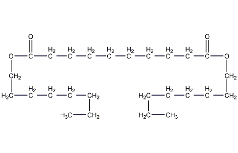 dioctyl sebacate structural formula