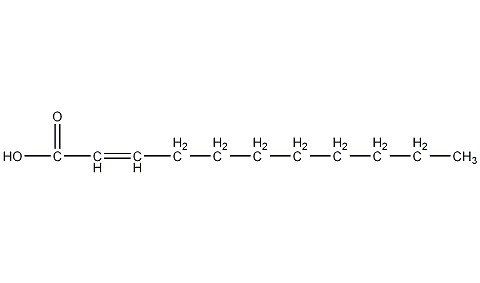 10-undecenoic acid structural formula