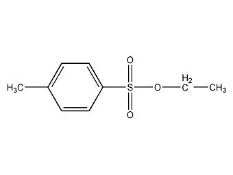 ethyl p-toluenesulfonate structural formula