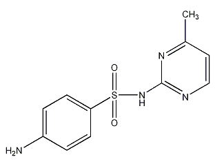 sulfamethazine structural formula