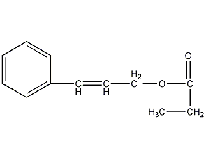 structure formula of cinnamyl propionate
