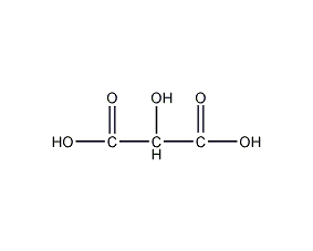 structural formula of tartaric acid