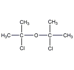bis(2-chloroisopropyl)ether structural formula