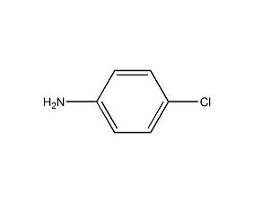 4-chloroaniline structural formula