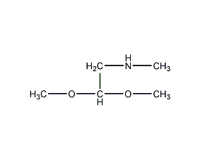 methylaminoacetaldehyde dimethyl acetal structural formula