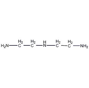 diethylenetriamine structural formula