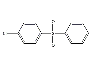 4-chlorophenylphenyl sulfone structural formula
