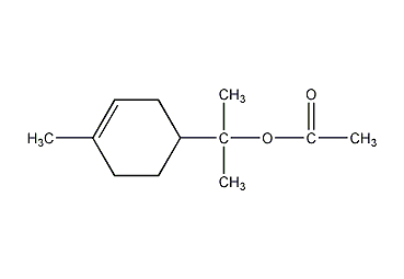 terpine acetate structural formula
