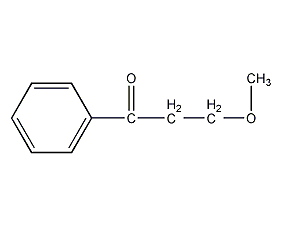 structural formula of p-methoxypropiophenone
