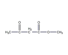 structural formula of methyl acetoacetate