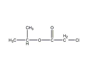 isopropyl chloroacetate structural formula