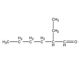 2-ethylhexanal structural formula