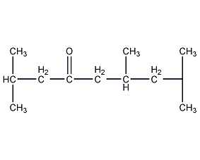 2,6,8-trimethyl-4-nonanone structural formula