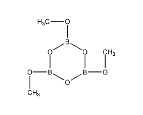 trimethoxyboroxine structural formula