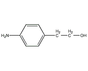 structural formula of p-aminophenylethanol