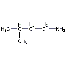 isoamylamine structural formula