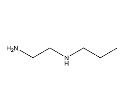 n-n-propylethylenediamine structural formula