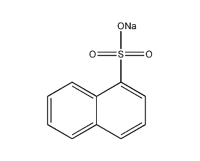 1-naphthalenesulfonic acid sodium salt structural formula