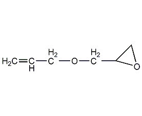 allyl glycidyl ether structural formula