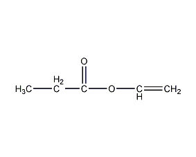 structural formula of vinyl propionate