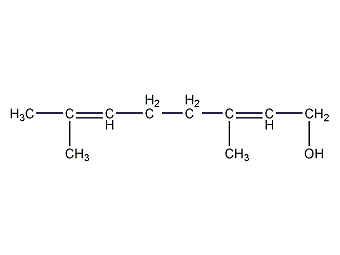 structural formula of nerolidol