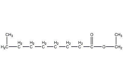 structural formula of ethyl nonanoate